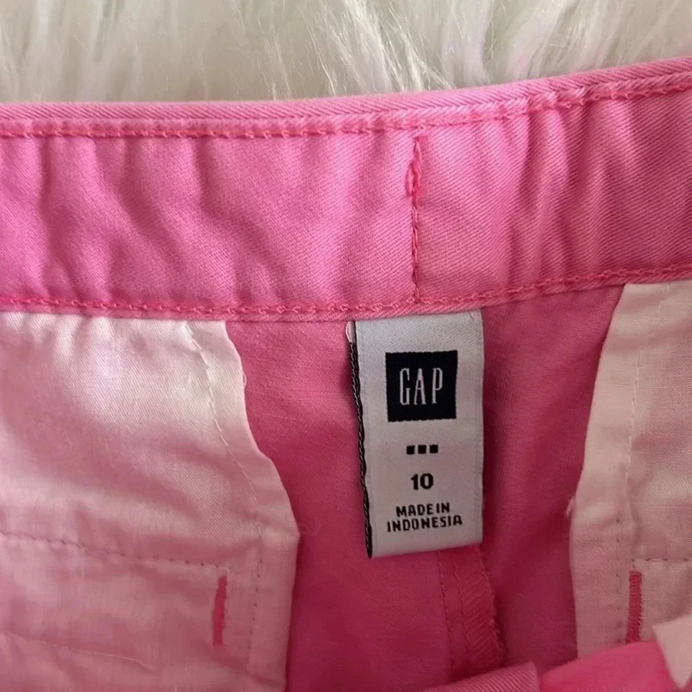 Gap Bermuda girls  shorts size 10 pink cotton